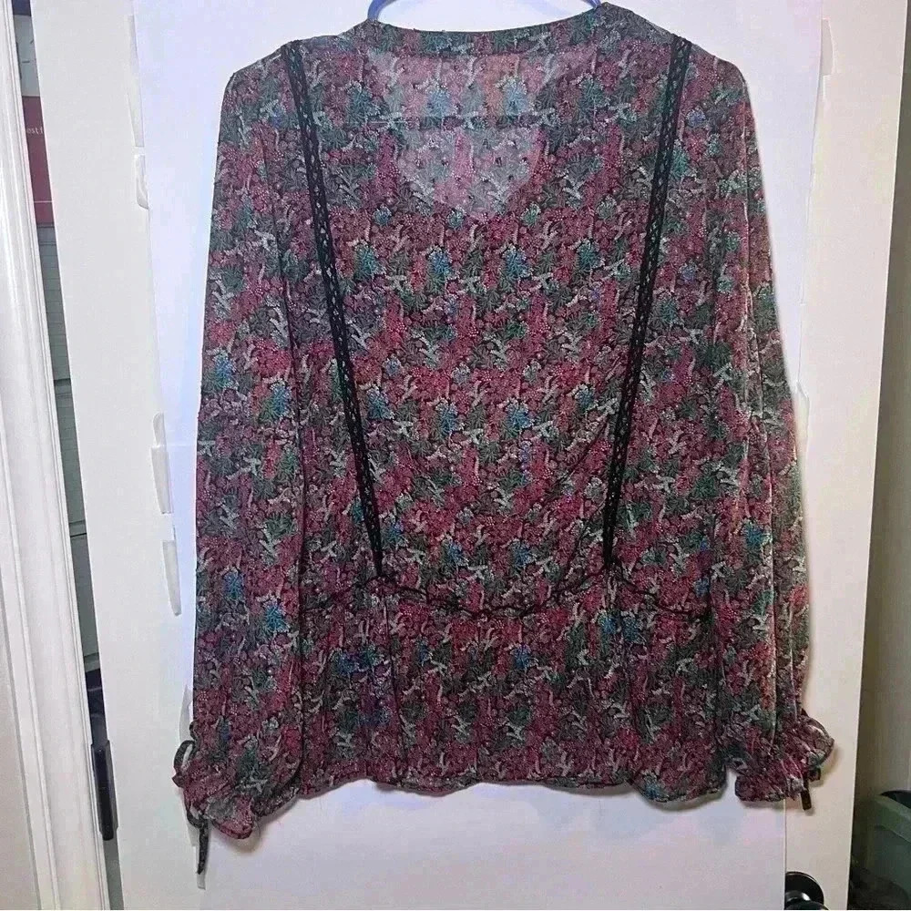 Matilda Jane Clothing Choose Your Own Path Carol Top, Women's Size Small - Picture 4 of 7